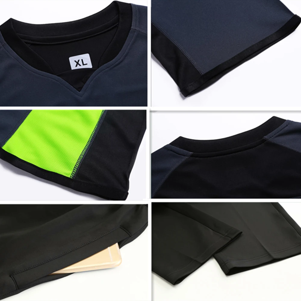 Youth Adult Referee Basketball Jersey Set Professional Basketball Referee Uniform Judge Shirt & Pants Court Umpire Clothing - Image 6