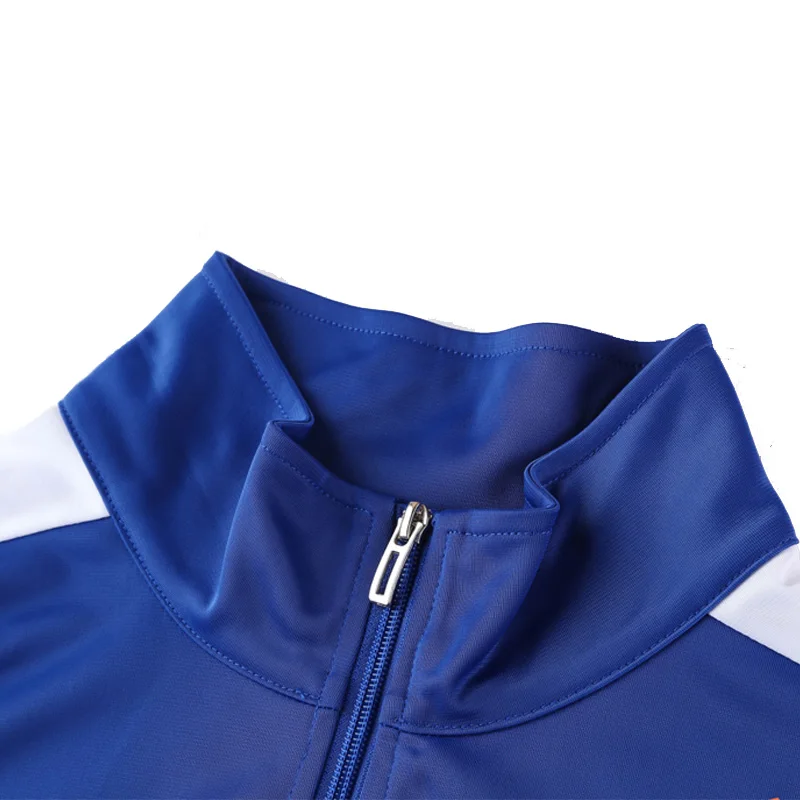 Halloween Tracksuit Men's Sportswear Jacket Orange Tracksuit Football Training Set Long Sleeve Stand Full Zipper Top and Pants - Image 6