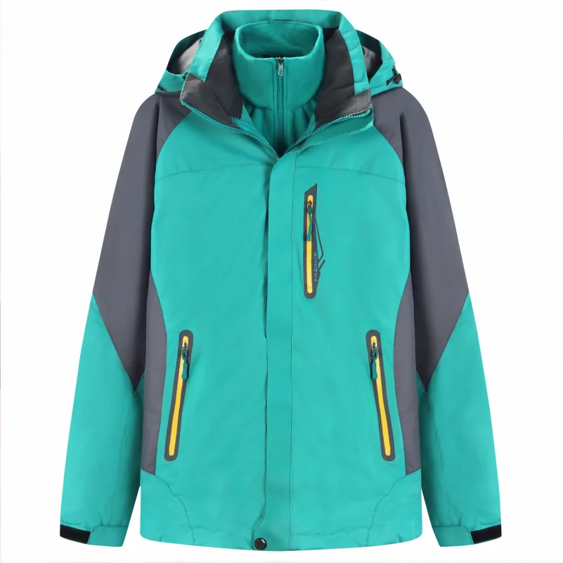 YOTEE 2021 Winter Parka Coat Men's Windproof Plus Velvet Thick Warm Windbreaker Logo Custom Waterproof Hooded Jacket Top - Image 5