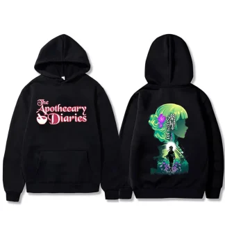 Hot Sale Anime The Apothecary Diaries Maomao Double Sided Printed Hoodie Men Women Clothing Casual Oversized Pullover Hoodies