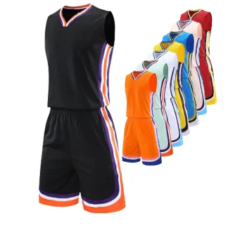Sublimation Blanks Custom Basketball Jersey Set for Men Boy Kids Quick-dry Team Professional Basketball Uniforms Wear Plus Size