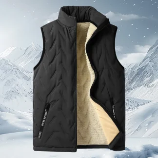 Lamb Wool New High-quality Men's Outdoor with Thick and Plush Camisole Warm and Versatile Vest Inner and Outer Outerwear for Men