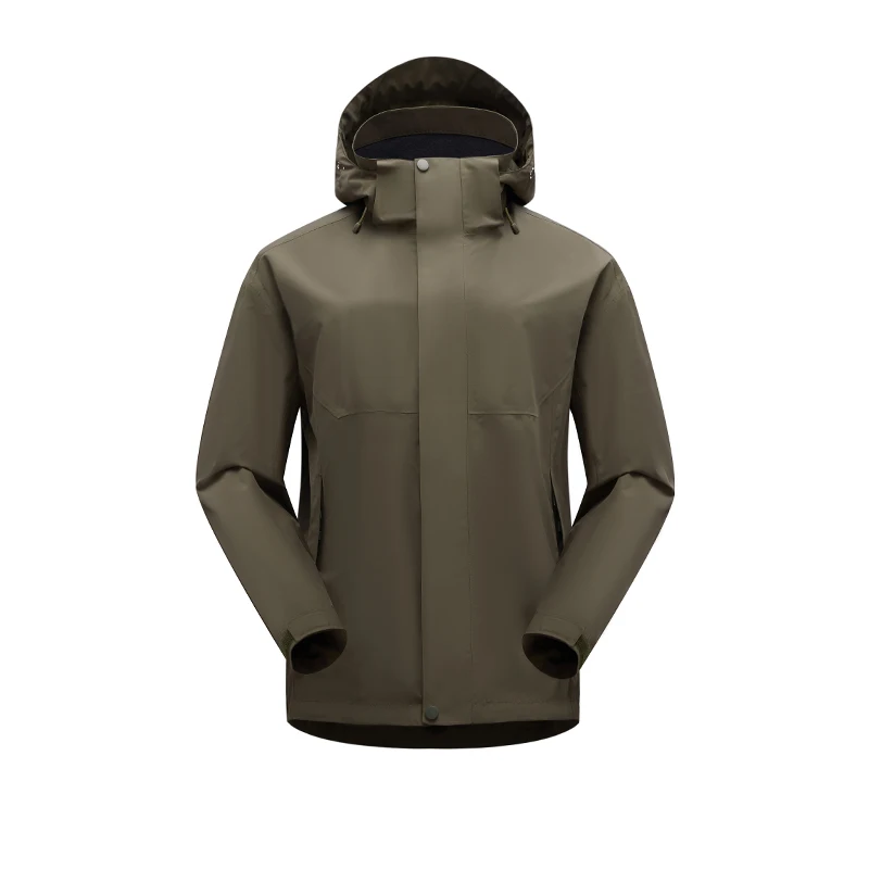Solid Color Hiking Travel Jacket High Quality Men's Workwear New Jacket Windproof Outdoor Multi-purpose Men Jacket - Image 4