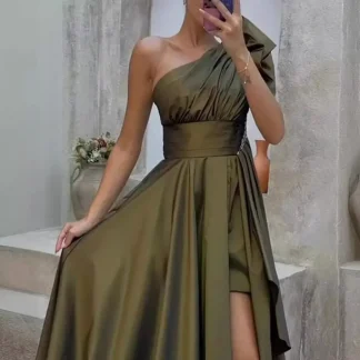 New 2025 Elegant Women's Dress Fashionable Loose Style Autumn Collection Independent Station Cross-Border Sleeveless Gown