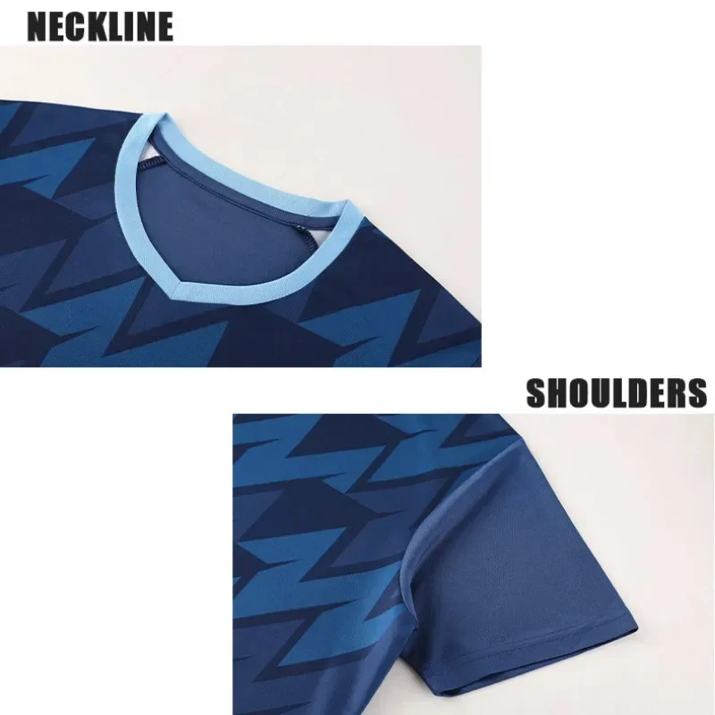 Children's Soccer set Mens Sports Soccer Suit Running T-shirt Jersey Kits Outdoor Shorts Sportswear Team Training Team Uniforms - Image 5