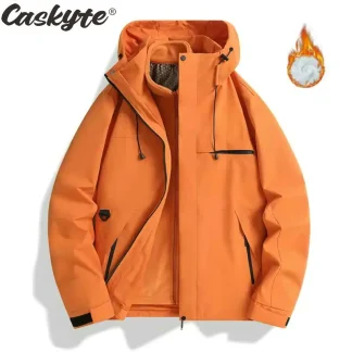 2026 Men's Waterproof Cycling 3IN1 Jackets Women Antifouling Windproof Running Fishing Hunting Trekking Fleece Jackets Unisex
