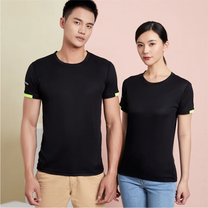 Sports Quick Drying Logo Customized T-shirt with Cool and Breathable Group Embroidery Brand Printing DIY - Image 6