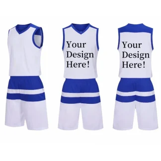 Custom Basketball Suit Sports Set High-quality Basketball Suit Men's Vest Quick Drying DIY Print Your Logo Image