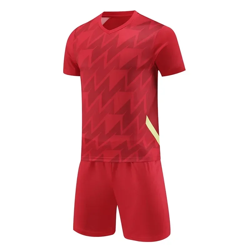 Children's Soccer set Mens Sports Soccer Suit Running T-shirt Jersey Kits Outdoor Shorts Sportswear Team Training Team Uniforms - Image 3