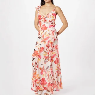 2025New Spring Summer Off-Shoulder European and American Women's Fashion Strap Fairy Long Elegant Evening Dress