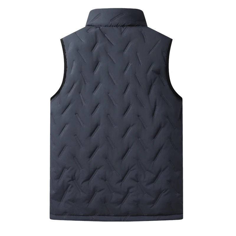 7XL Men Winter Brand Warm Waistcoat Vest Mens Casual Autumn Outwear Vests Outfits Fashion Thicken Sleeveless Jacket Vest Male - Image 3