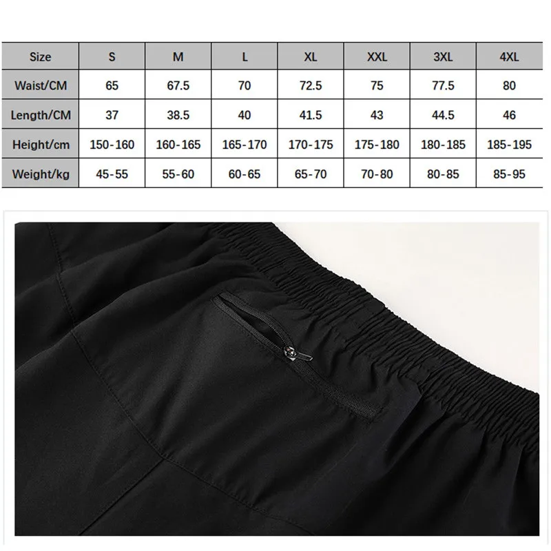 Men Boy Student Basketball Sport Gym QUICK-DRY Workout Board Shorts For Soccer Exercise Hiking Running Fitness Football Jersey 4 - Image 2