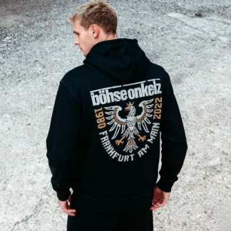 Germany Rock Punk Band Pullovers BÖHSE ONKELZ Print Hoodies Women Men Street Oversized Harajuku Tracksuit 40 Years Anniversary