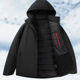 Winter Fashion Warm Men Parkas High Quality Casual Outdoor Male Overcoats Thickened Windproof Hooded Cotton Jackets for Men Hot