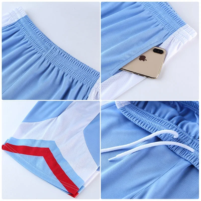 2pcs Set Men Summer Loose Fit Dry Fit Sport Tank Top Shorts Basketball Football Training Suit Outdoor Running Tracksuit PlusSize - Image 6